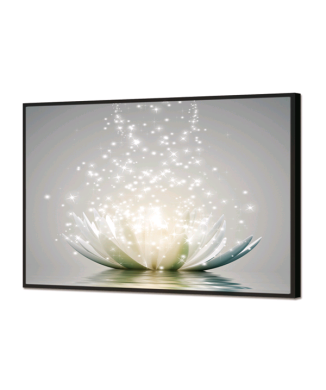 LÍRIOS D'ÁGUA ILUMINADOS COM VAGALUMES GL3436 PINTDECOR