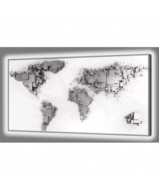 GL4490 PINTDECOR PLANISFERO QUADRO ILUMINADO