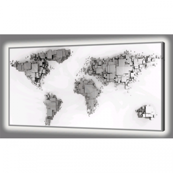 GL4490 PINTDECOR PLANISFERO QUADRO ILUMINADO