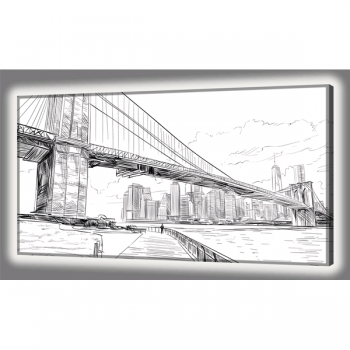 Quadro luminoso BRIDGE GL4486 PINTDECOR