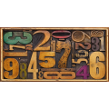 NÚMEROS DE MADEIRA G2182 PINTDECOR