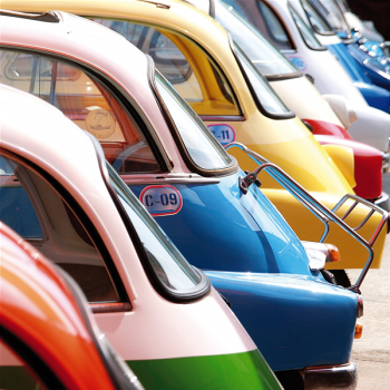 Carro vintage G1342 estrutura Pintdecor