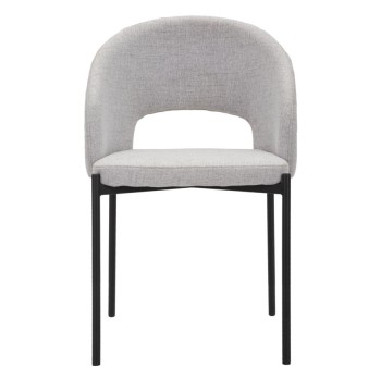 Conjunto de 2 cadeiras Helsinki cinza