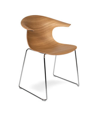 Cadeira trenó LOOP 3D WOOD - INFINITI
