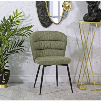Conjunto de 2 cadeiras Losanna verdes