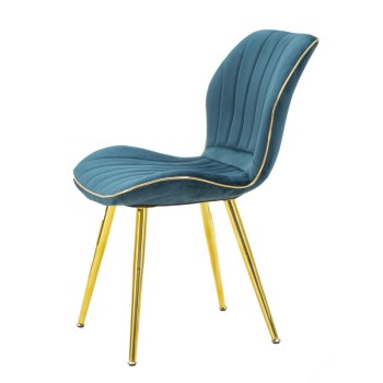 Conjunto de 2 cadeiras Paris Space Chair Ottan/Gold