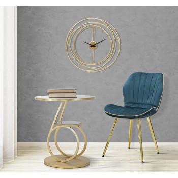 Conjunto de 2 cadeiras Paris Space Chair Ottan/Gold