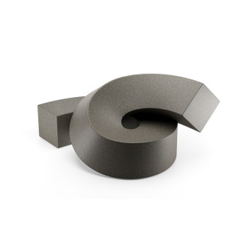 Escultura-assento modular TWIST da Plust