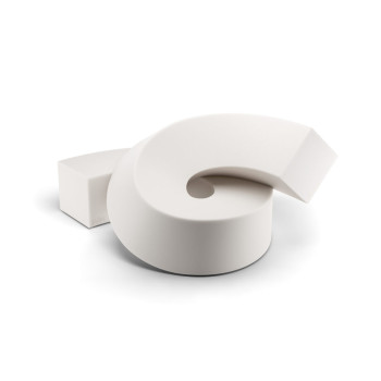 Escultura-assento modular TWIST da Plust