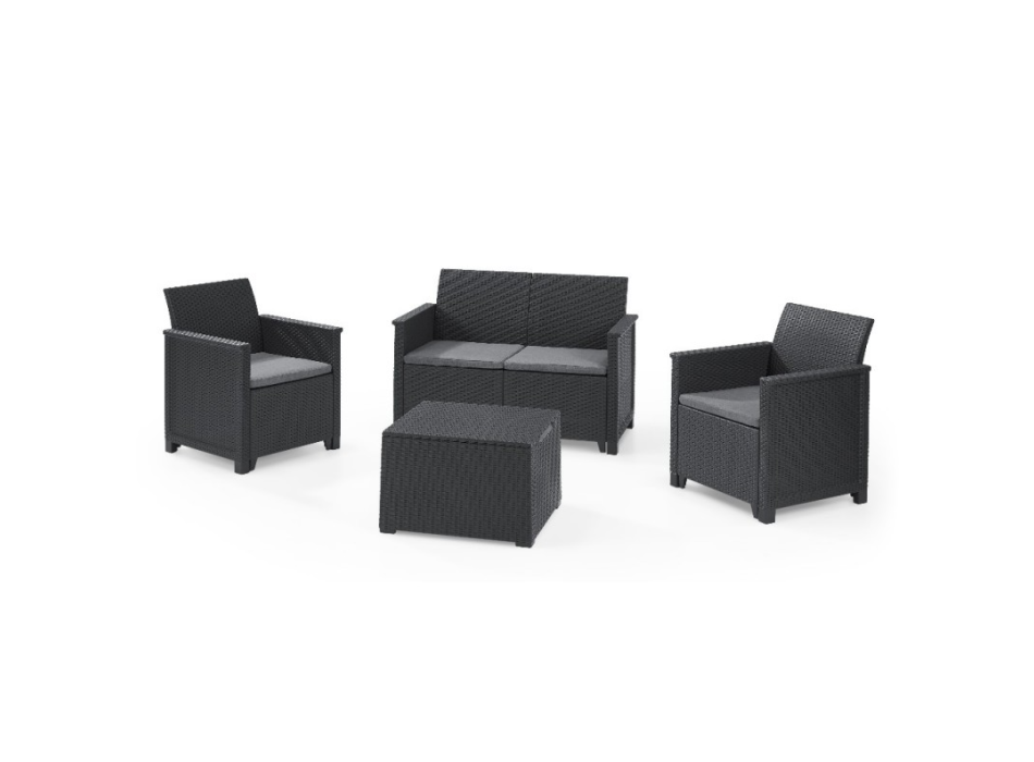 Conjunto de lounge KETER EMMA para jardim