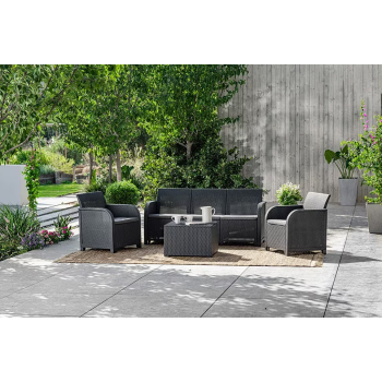 Conjunto de lounge KETER ROSALIE para jardim