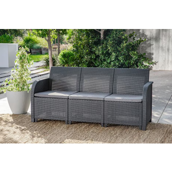 Conjunto de lounge KETER ROSALIE para jardim