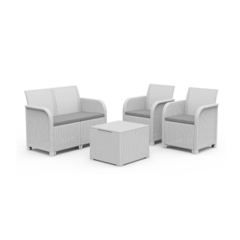 Conjunto de lounge KETER ROSALIE para jardim