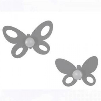 Conjunto de ganchos de borboleta (2 peças) 15044 Artesanato