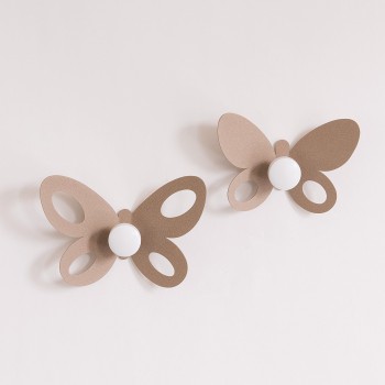 Conjunto de ganchos de borboleta (2 peças) 15044 Artesanato