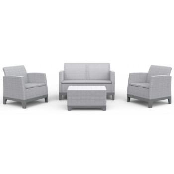 Conjunto de sala de estar KETER Scandi Forma