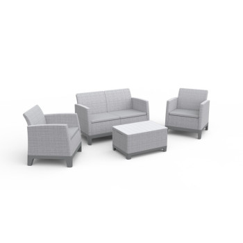 Conjunto de sala de estar KETER Scandi Forma