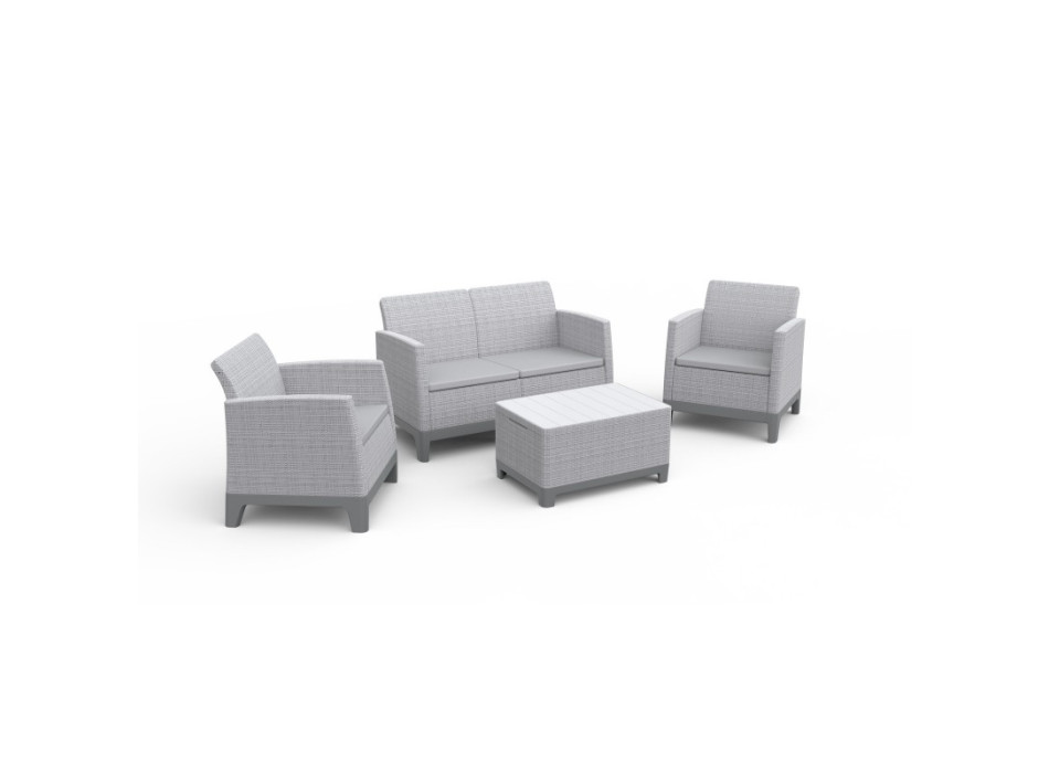 Conjunto de sala de estar KETER Scandi Forma