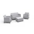 Conjunto de sala de estar KETER Scandi Forma