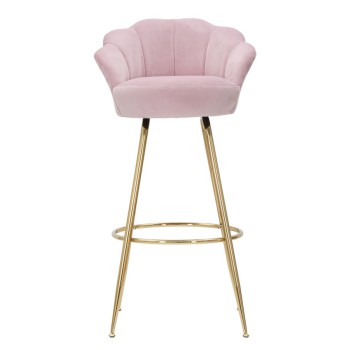 BANQUETA DE BAR VIENENA ROSA