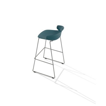 Banqueta com base em forma de trenó Classy 1085 ET AL