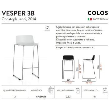 VESPER 3 COLOS banco