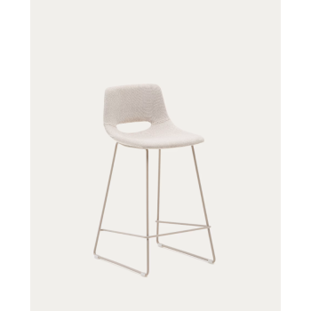 Banqueta Zahara com altura de 65 cm. O FORMATO.
