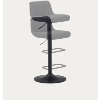 Banqueta Zenda em chenille THE SHAPE