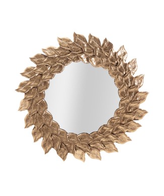ESPELHO DE PAREDE GLAM PETAL COBRE