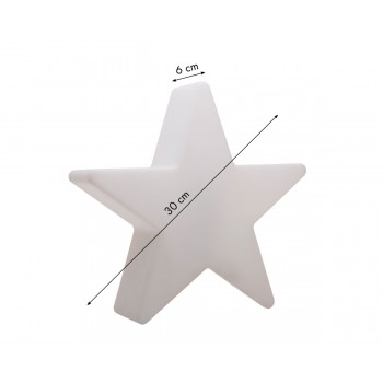 Estrela Luminosa 30 cm (LED) 32508L Design 8 Estações