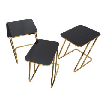 Conjunto de mesas simples, 3 peças