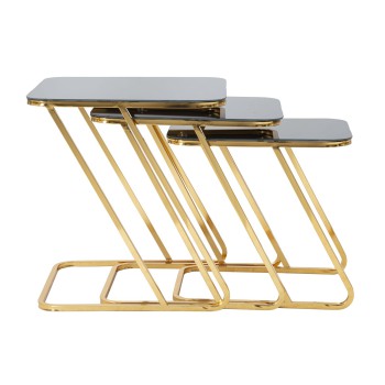 Conjunto de mesas simples, 3 peças
