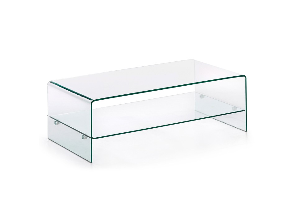 Mesa de centro Burano 110 x 55 cm transparente