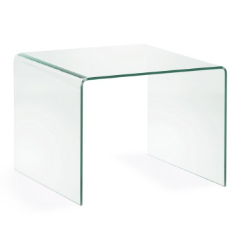 Mesa de centro Burano 60 x 60 cm transparente