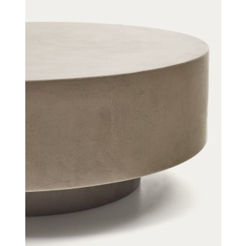 Mesa de centro Garbet Ø80 em concreto - O FORMATO