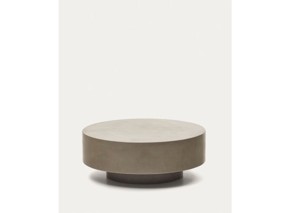Mesa de centro Garbet Ø80 em concreto - O FORMATO