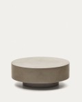 Mesa de centro Garbet Ø80 em concreto - O FORMATO