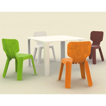 Mesa de centro quadrada Linus MT168 + MT164 Magis Me Too