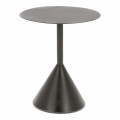 Mesa de centro Yinan Ø 48 cm preta