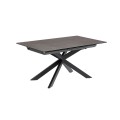 Mesa extensível Atminda 160 (210) x 90 cm em porcelana