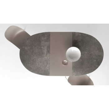 Mesa extensível Giove 140 da CONNUBIA