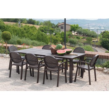 Mesa extensível Nardi Outdoor Libeccio