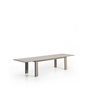 Mesa extensível de alumínio Livorno