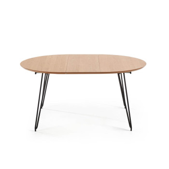 Mesa extensível Novac Ø 120 (200) cm