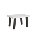 Mesa extensível Bridge 90x140/244 cm com estrutura em antracite