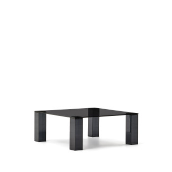 Mesa lateral Adularia em vidro temperado