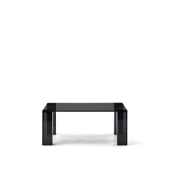 Mesa lateral Adularia em vidro temperado