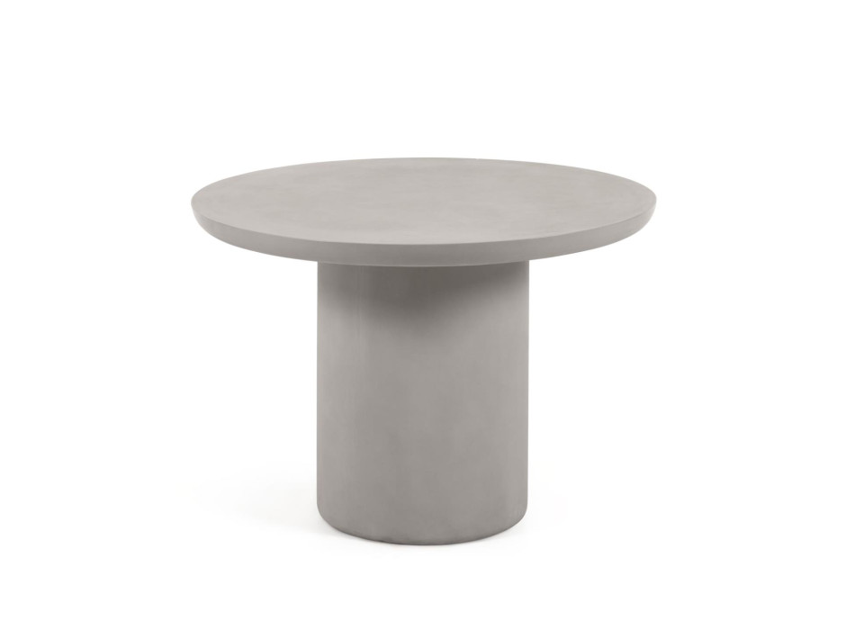 Mesa redonda de concreto para exterior Taimi
