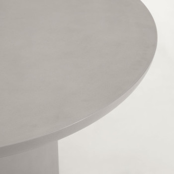 Mesa redonda de concreto para exterior Taimi