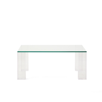 Mesa lateral Adularia em vidro temperado
